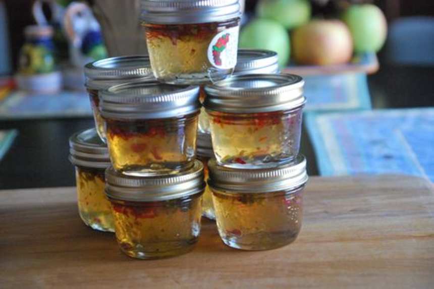 Thai Basil Pepper Jelly Recipe
